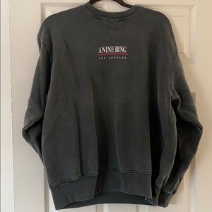 Anine Bing size L logo sweatshirt